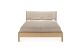 PI BED - OAK - CLOUD FABRIC - MATTRESS 180X200 