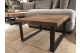 Rustieke teak salontafel