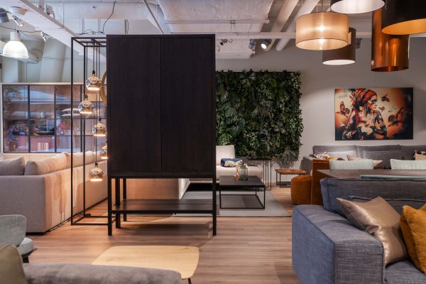 Design Dune Bergkast met eiken deuren STOER EBK131