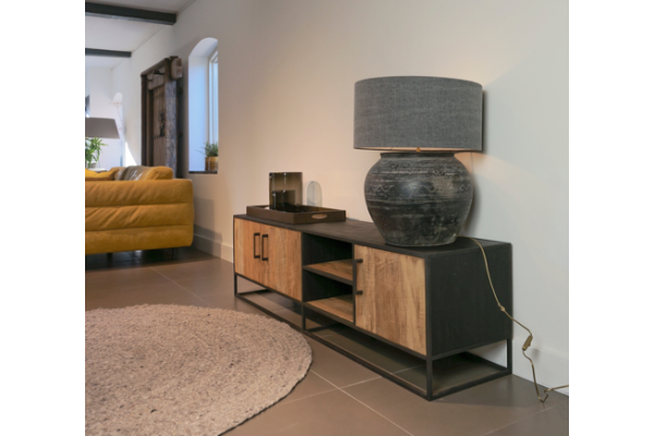 STEEL TV meubel 200 x 40 x 50 cm