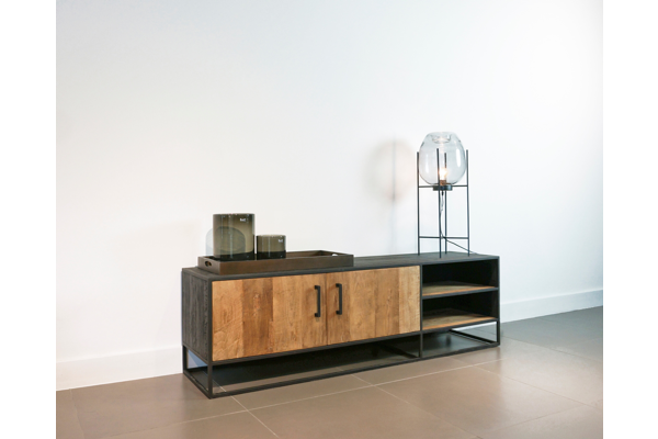 STEEL TV meubel 170 x 40 x 50 cm