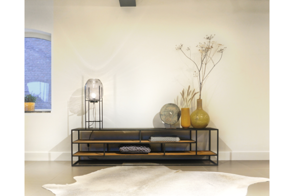 STEEL TV kast 170 x 40 x 50 cm