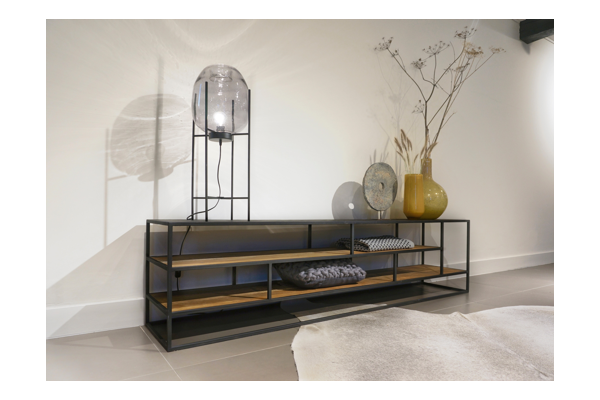 STEEL TV kast 170 x 40 x 50 cm