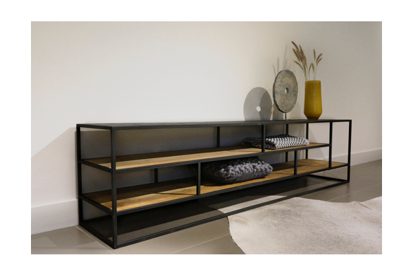 STEEL TV kast 170 x 40 x 50 cm