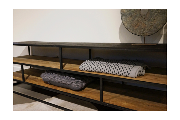 STEEL TV kast 170 x 40 x 50 cm