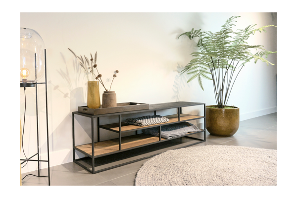 STEEL TV kast 170 x 40 x 50 cm