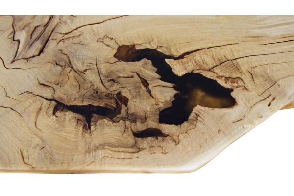 Boomstamtafel met Epoxy