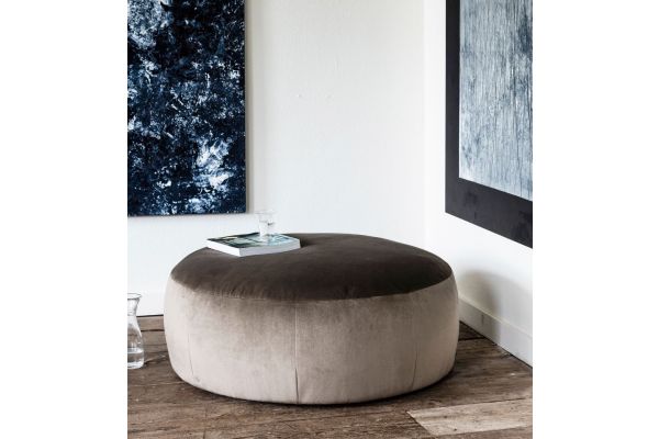 Paradiso Pouf rond (diameter 90cm x hoogte 46cm)