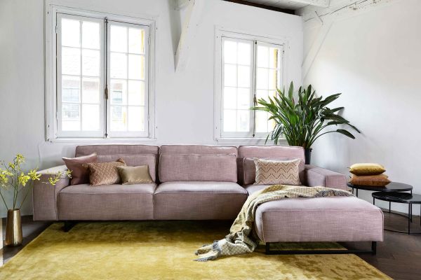 Vivre de Provence 4-zits hoekbank met longchair