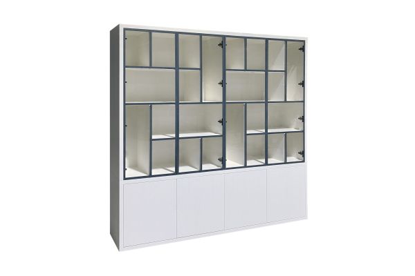 Dune 4 deurs kast multi vakken | SALE SHOWMODEL | ZELF AF TE HALEN IN OVERLEG