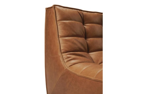 ETHNICRAFT N701 SOFA-3 SEATER-OLD SADDLE 210x91x76