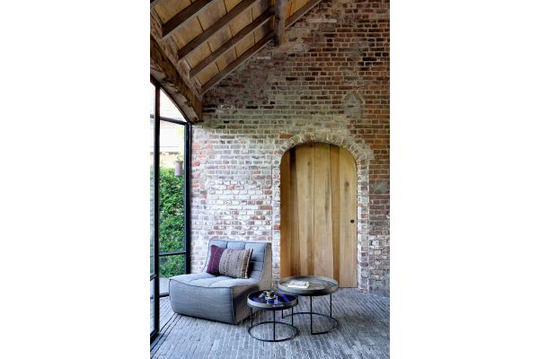 ETHNICRAFT N701 SOFA-1 SEATER-DARK GREY 80x91x76