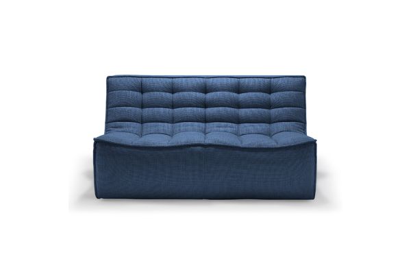 ETHNICRAFT N701 SOFA-2 SEATER-BLUE 140x91x76