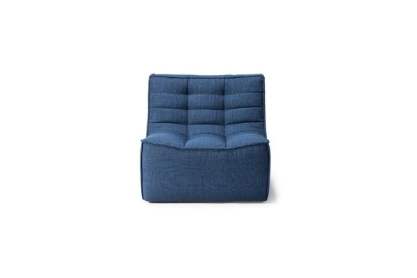 ETHNICRAFT N701 SOFA-1 SEATER-BLUE 80x91x76