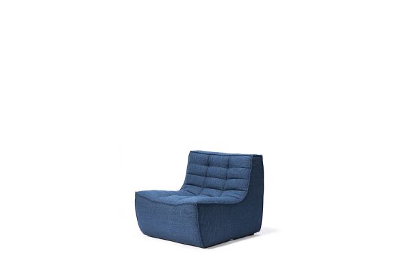 ETHNICRAFT N701 SOFA-1 SEATER-BLUE 80x91x76