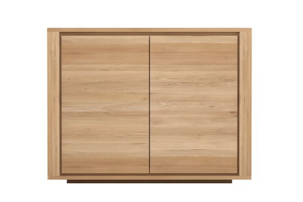 ETHNICRAFT OAK SHADOW SIDEBOARD-2 DOORS 109x45x84