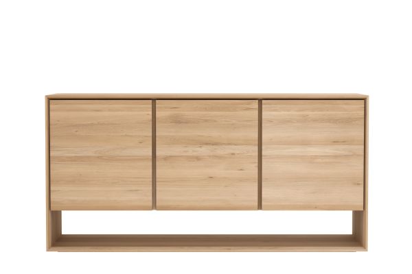 ETHNICRAFT OAK NORDIC SIDEBOARD-3 DOORS 158x45x78