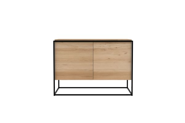 ETHNICRAFT OAK MONOLIT SIDEBOARD-2 DOORS 110x45x78