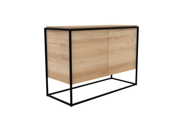 ETHNICRAFT OAK MONOLIT SIDEBOARD-2 DOORS 110x45x78