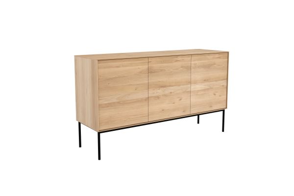 ETHNICRAFT OAK WHITEBIRD SIDEBOARD-3 DOORS