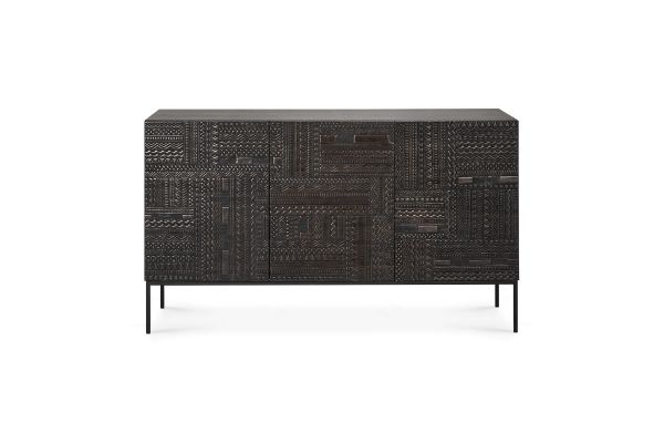 ETHNICRAFT DARK TEAK TABWA SIDEBOARD-3 DOORS 150 