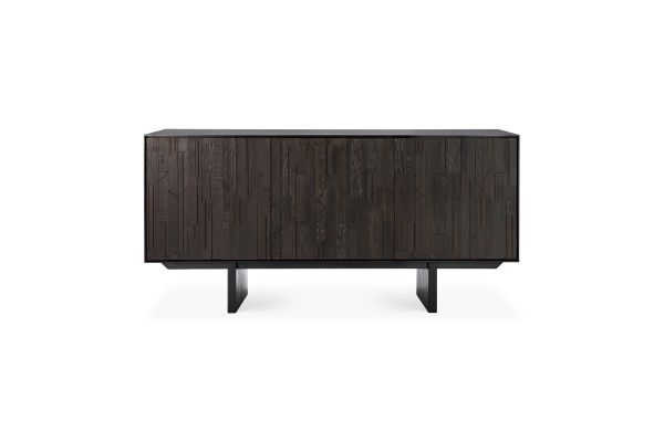 ETHNICRAFT TEAK MOSAIC SIDEBOARD-3 DOORS 170x45x82