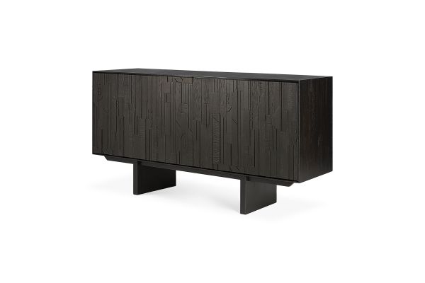 ETHNICRAFT TEAK MOSAIC SIDEBOARD-3 DOORS 170x45x82