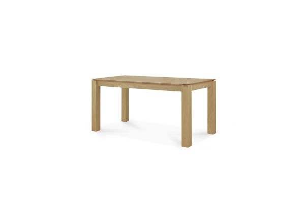 ETHNICRAFT OAK SLICE DINING TABLE 160x90x76