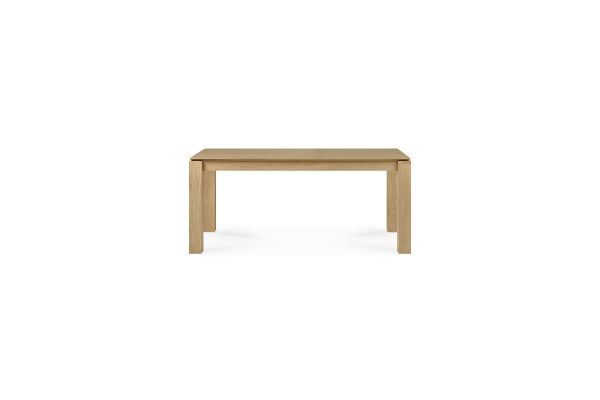 ETHNICRAFT OAK SLICE DINING TABLE 180x90x76