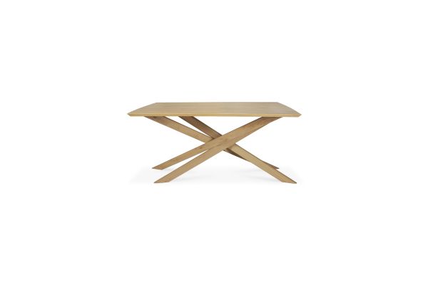 ETHNICRAFT OAK MIKADO DINING TABLE 203x106x76