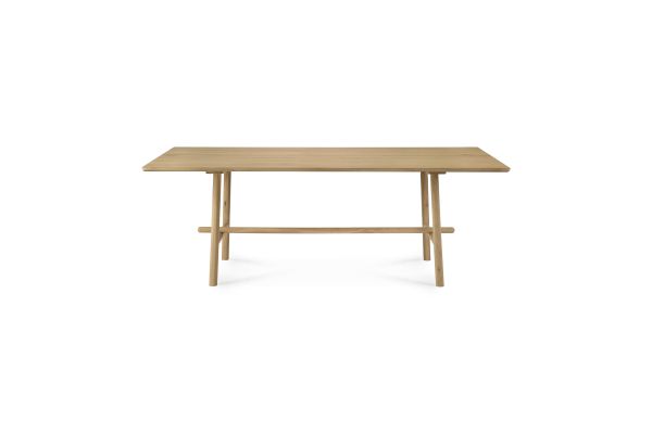 ETHNICRAFT OAK X DINING TABLE 224x100x76