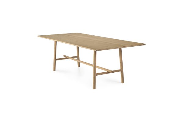ETHNICRAFT OAK X DINING TABLE 224x100x76