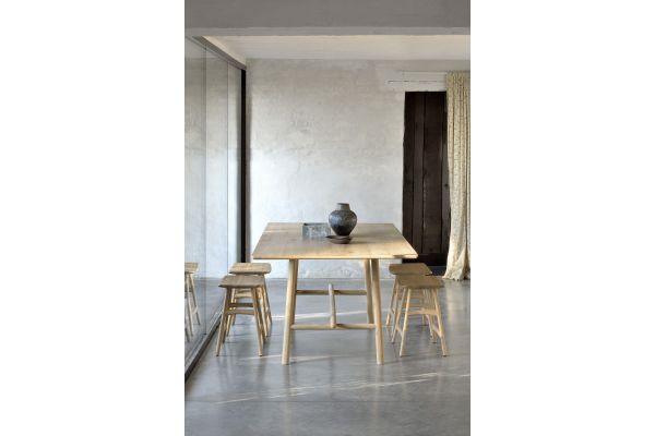 ETHNICRAFT OAK X DINING TABLE 224x100x76