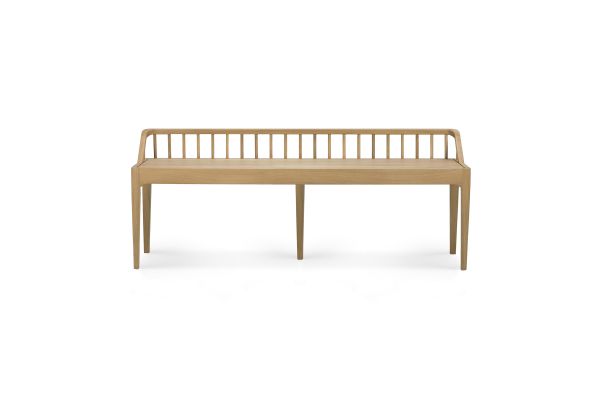 ETHNICRAFT OAK SPINDLE BENCH 150x35x60