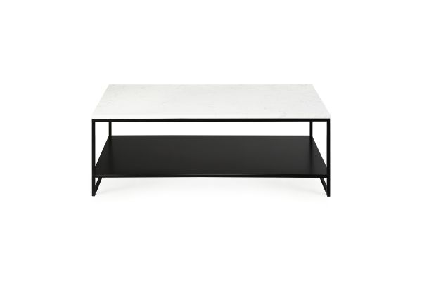 ETHNICRAFT STONE WHITE CARRARA COFFEE TABLE 120x70
