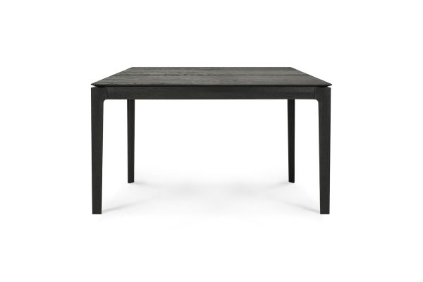 ETHNICRAFT BLACK OAK BOK DINING TABLE 140x80x76
