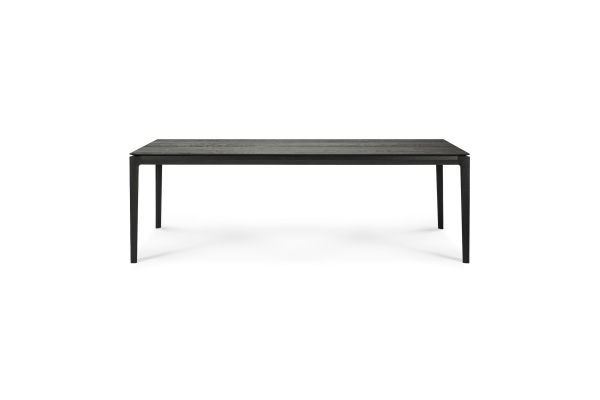 ETHNICRAFT BLACK OAK BOK DINING TABLE 240x100x76