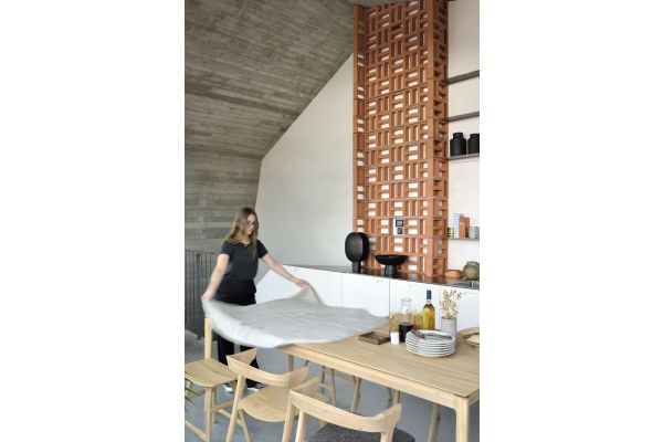 ETHNICRAFT OAK BOK UITSCHUIFTAFEL 160-240x90x76