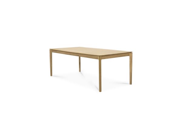 ETHNICRAFT OAK BOK UITSCHUIFTAFEL 180-280x100x76