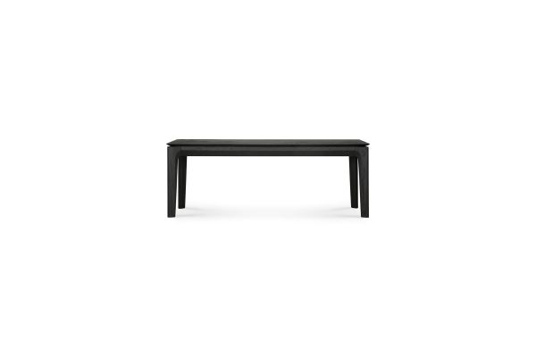 ETHNICRAFT BLACK OAK BOK BENCH 126x35x46 