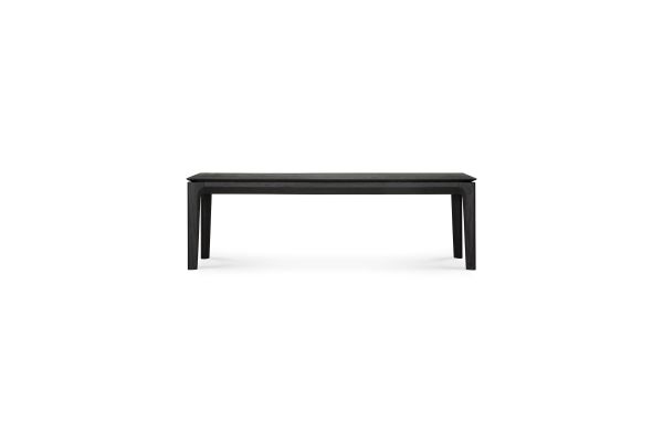 ETHNICRAFT BLACK OAK BOK BENCH 146x35x46 