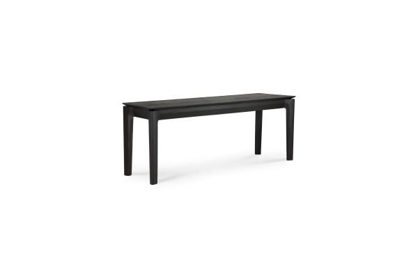 ETHNICRAFT BLACK OAK BOK BENCH 146x35x46 