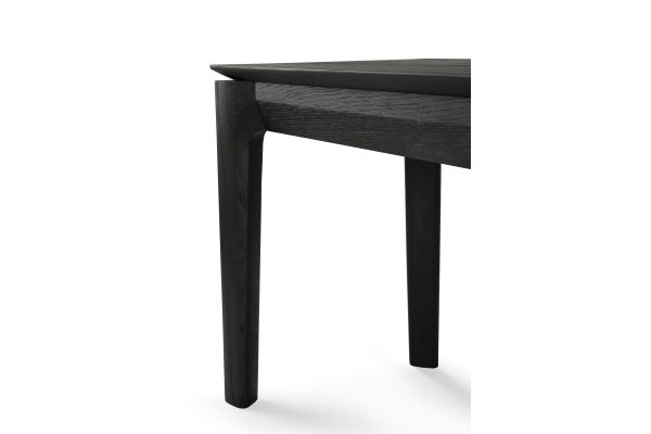 ETHNICRAFT BLACK OAK BOK BENCH 166x35x46 