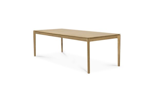 ETHNICRAFT OAK BOK DINING TABLE 200x95x76
