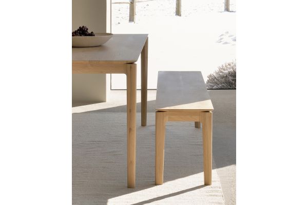 ETHNICRAFT OAK BOK DINING TABLE 200x95x76