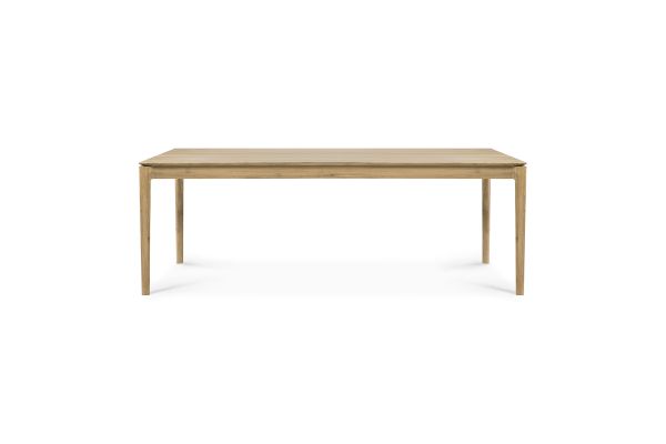 ETHNICRAFT OAK BOK DINING TABLE 220x95x76