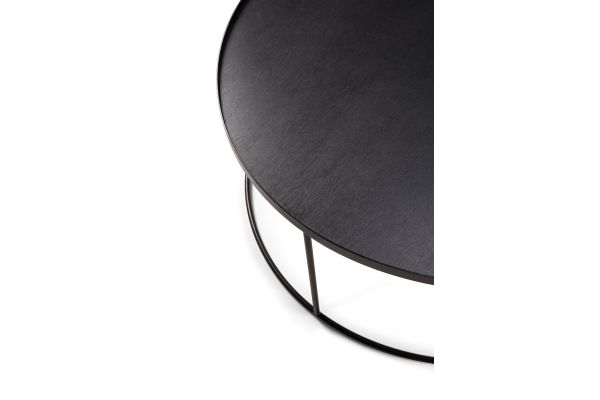  ETHNICRAFT TRAY ROUND COFFEE TABLE 93x93x38