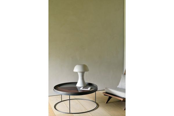  ETHNICRAFT TRAY ROUND COFFEE TABLE 93x93x38