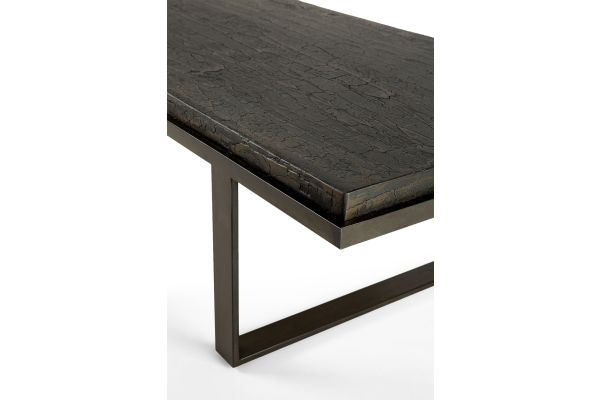  ETHNICRAFT STABILITY COFFEE TABLE - UMBER 150x60