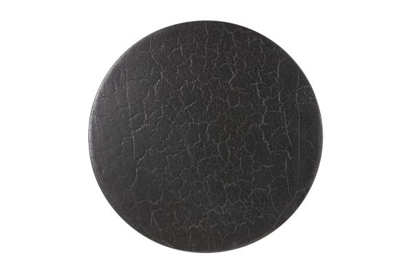 ETHNICRAFT LUNA COFFEE TABLE - LAVA BLACK 50x50x45